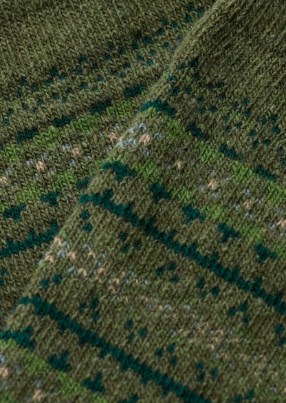 Seasalt Women's Fair Isle Socks Shingle Bay Hillside