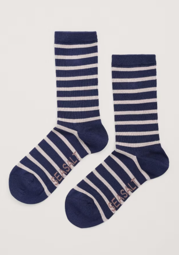 Seasalt Women's Sailor Socks Breton Magpie