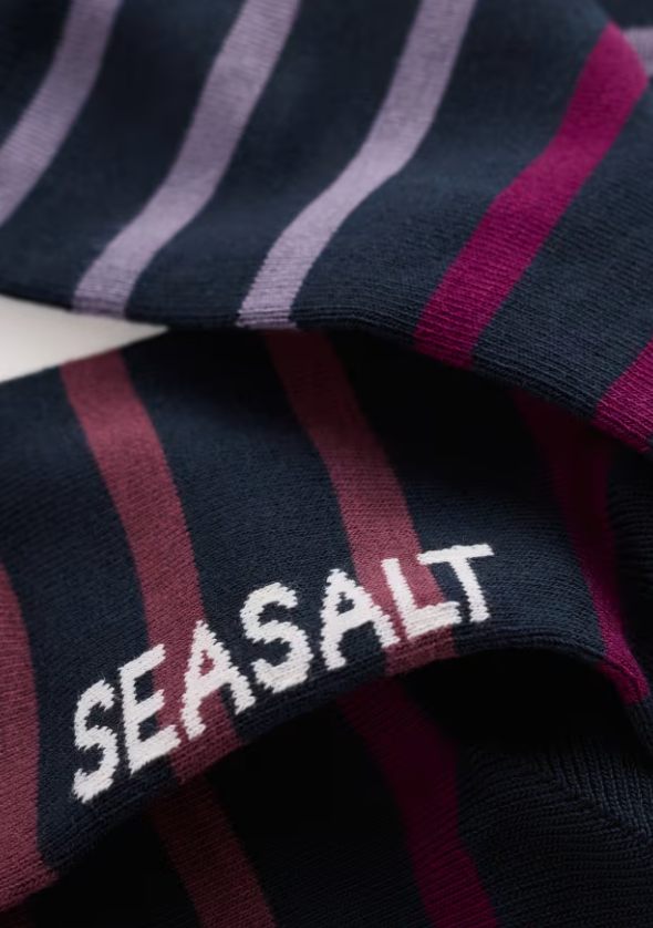 Seasalt Women's Sailor Socks Breton Shades Echium