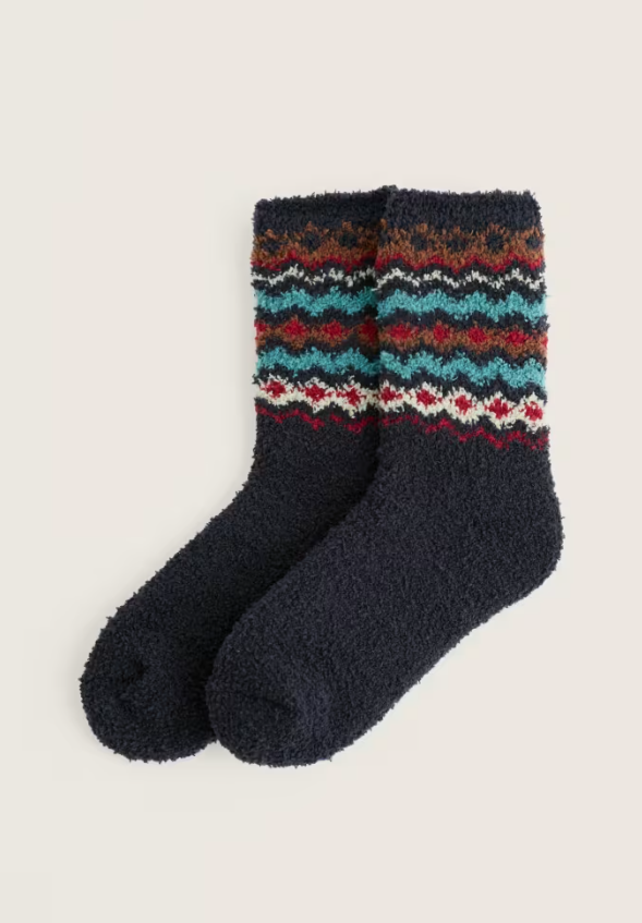 Seasalt Women's Short Fluffies Socks Sonata Maritime