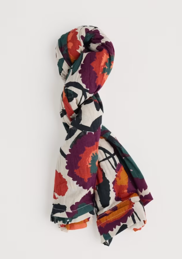 Seasalt Larissa Shirt Figurative Floral Aran