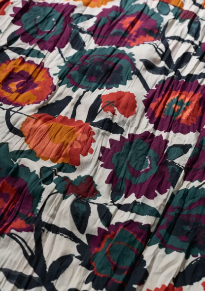 Seasalt Larissa Shirt Figurative Floral Aran