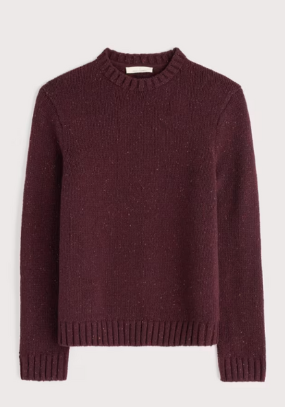 Seasalt Men's Bizen Jumper Merlot