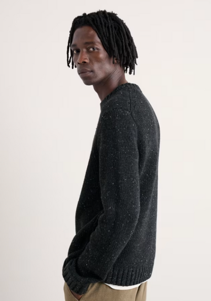 Seasalt Men's Bizen Jumper Onyx  to