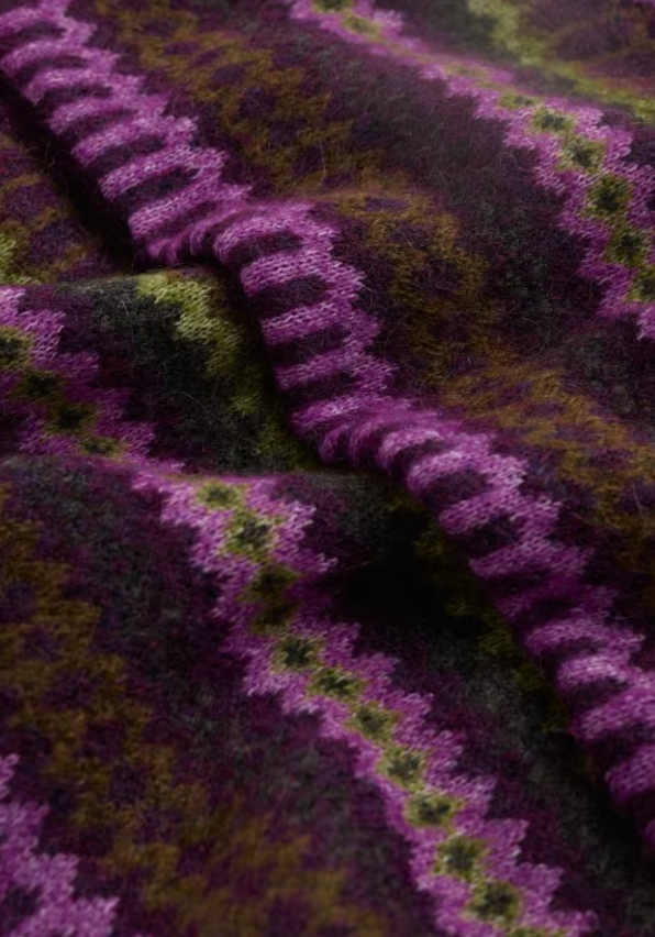 Seasalt Morning Cliff Snood Modernist Grape Oak Mix