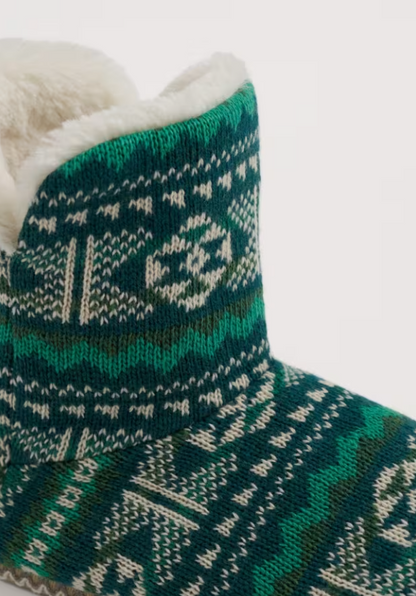 Seasalt Snooze Slipper Booties Impasto Dark Wreckage