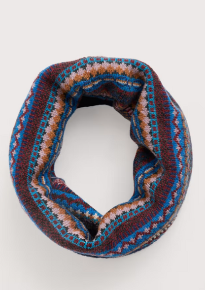 Seasalt Touchstone Snood Star Jasmine Coal Jetty Mix