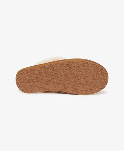 Superdry Suede Mule Slipper Tan