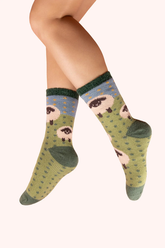 Powder Cosy Sheep Cosy Socks