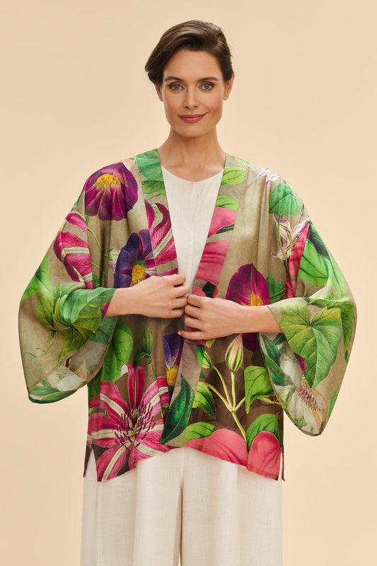 Powder Accessories Powder Clothing Powder Oversized Botanicals Kimono Jacket 