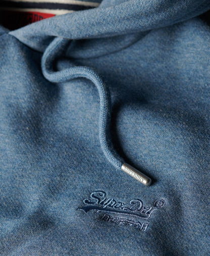 Superdry Essential Logo Hoodie Blue Stone Marl