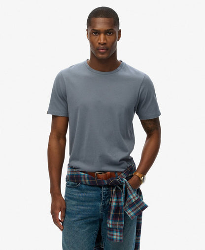 Superdry Classic Essential T-Shirt Stormy Weather Blue