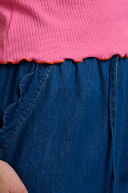 Sugarhill Brighton Kara Ribbed Vest Top Pink