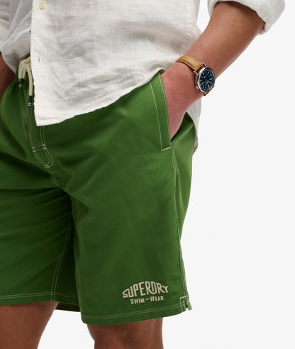 Superdry Cargo 19-Inch Boardshorts Banana Palm Green