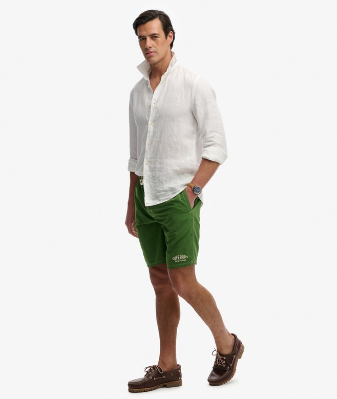 Superdry Cargo 19-Inch Boardshorts Banana Palm Green