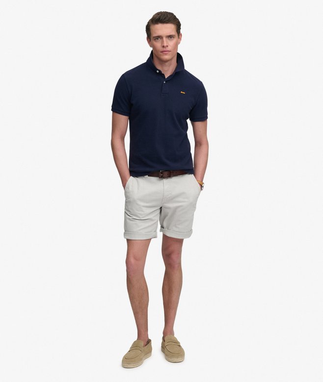 Superdry Classic Pique Polo Shirt Rich Navy