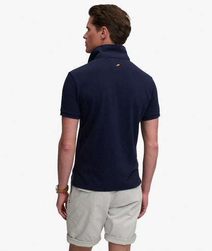 Superdry Classic Pique Polo Shirt Rich Navy
