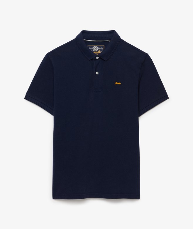 Superdry Classic Pique Polo Shirt Rich Navy