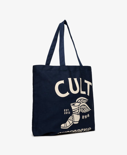 Superdry Cult Tote Richest Navy/Off White