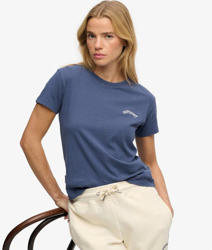 Superdry Essential Logo Fitted T-shirt Mariner Navy
