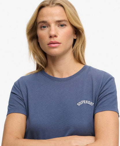 Superdry Essential Logo Fitted T-shirt Mariner Navy