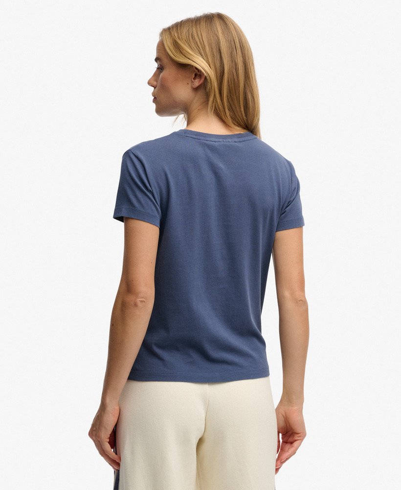 Superdry Essential Logo Fitted T-shirt Mariner Navy