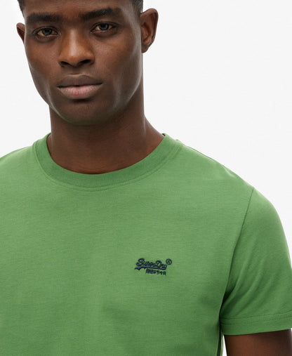 Superdry Essential Logo T-Shirt Artichoke Green