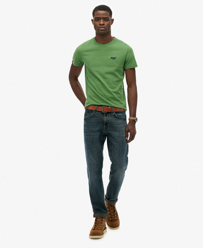 Superdry Essential Logo T-Shirt Artichoke Green