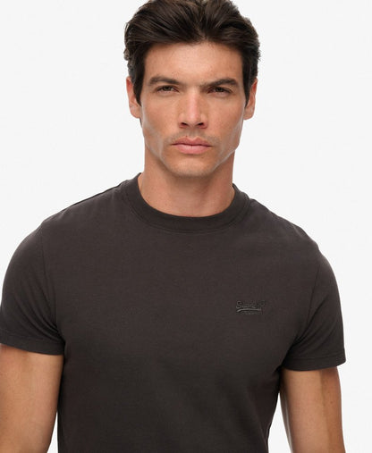 Superdry Essential Logo T-Shirt Carbon Black