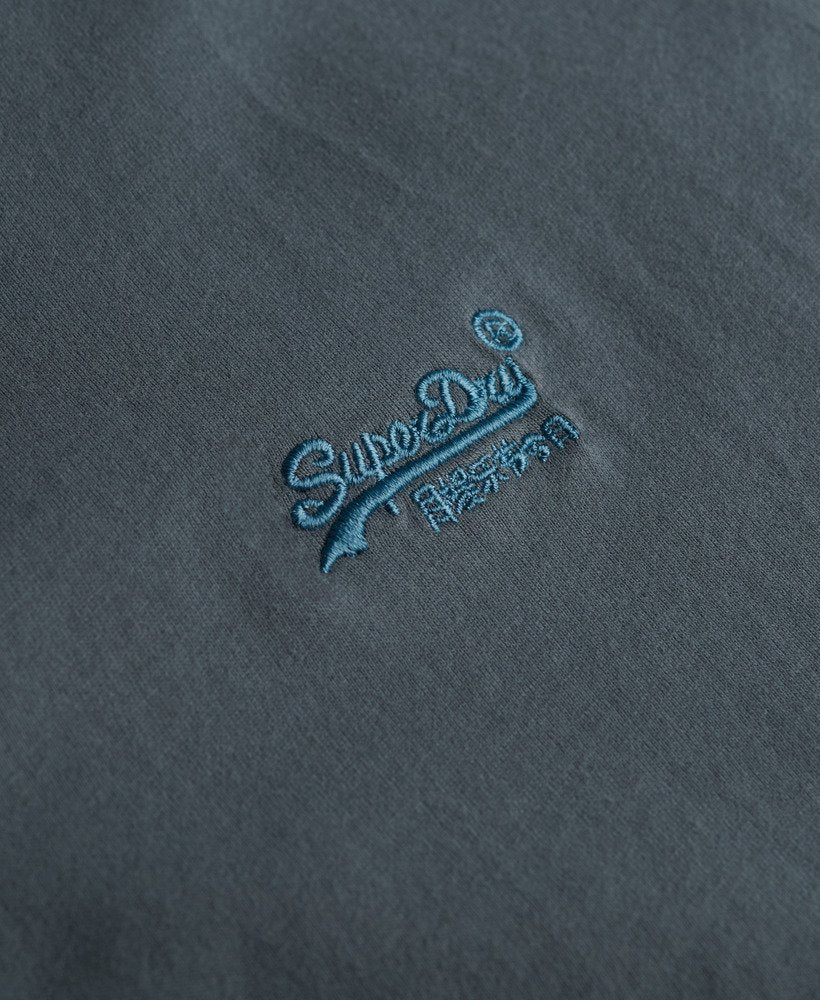 Superdry Essential Logo T-Shirt Stormy Weather Blue