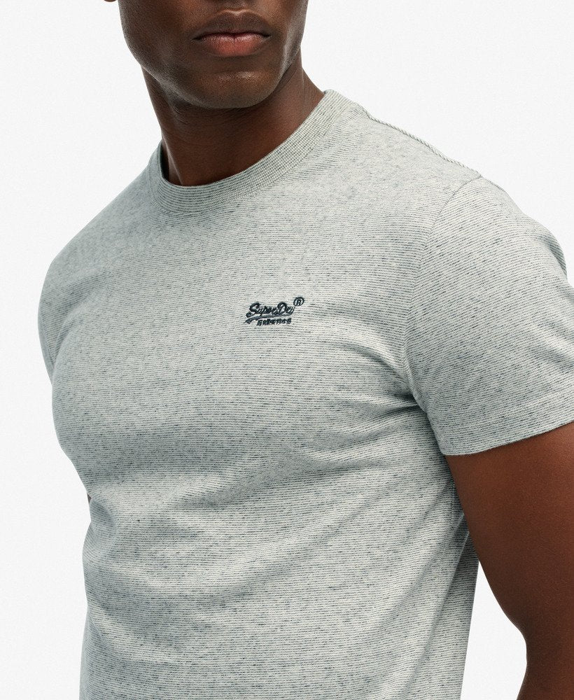 Superdry Essential Logo T-Shirt Light Grey Grindle Feeder