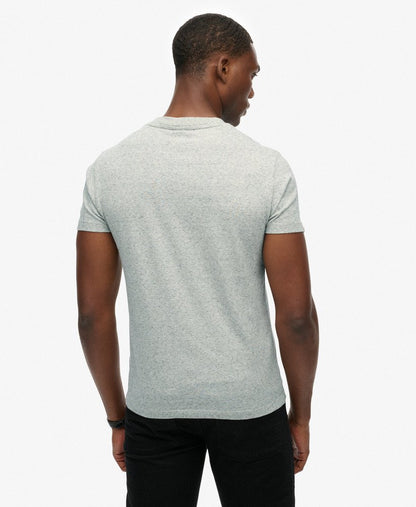 Superdry Essential Logo T-Shirt Light Grey Grindle Feeder