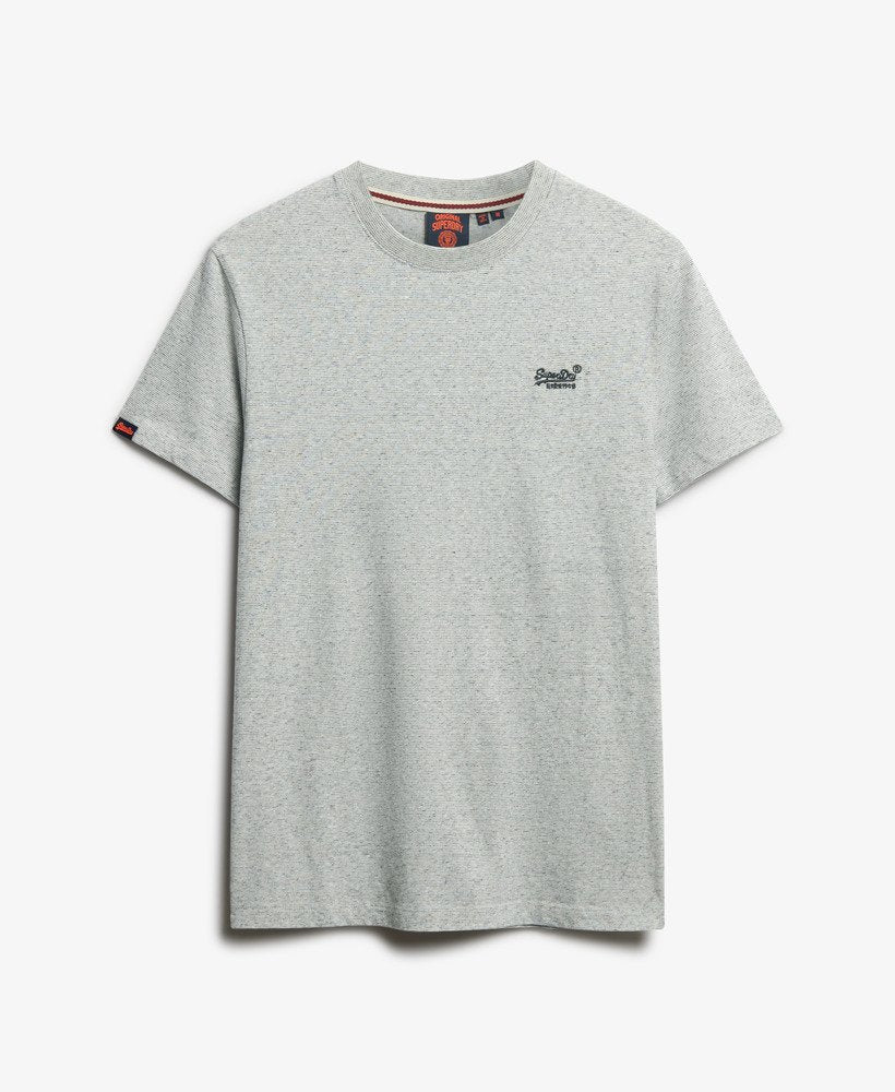 Superdry Essential Logo T-Shirt Light Grey Grindle Feeder