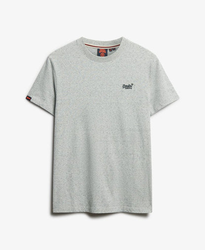 Superdry Essential Logo T-Shirt Light Grey Grindle Feeder
