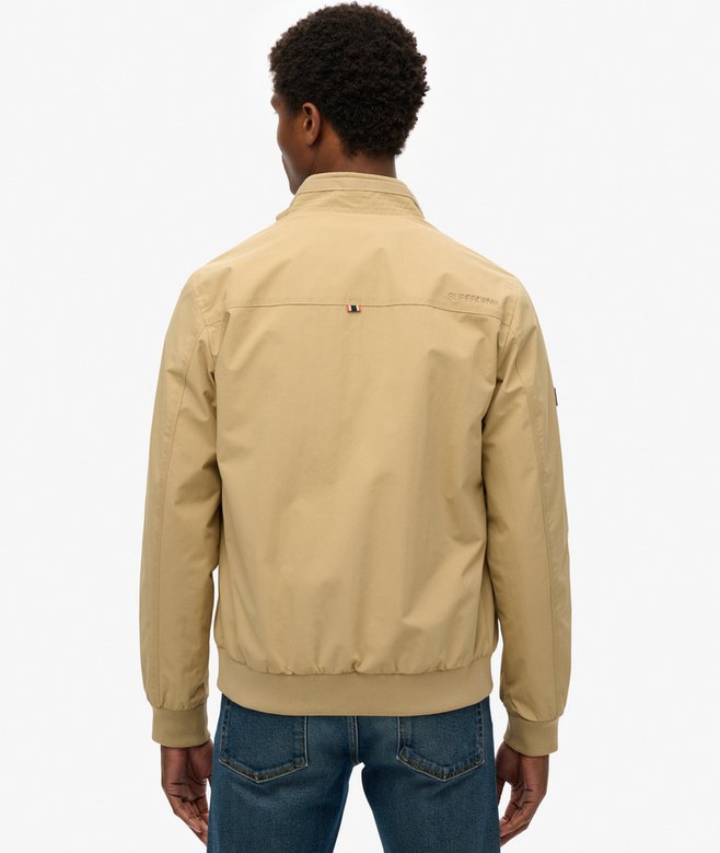 Superdry Nylon Harrington Jacket Canyon Beige