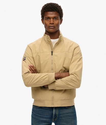 Superdry Nylon Harrington Jacket Canyon Beige