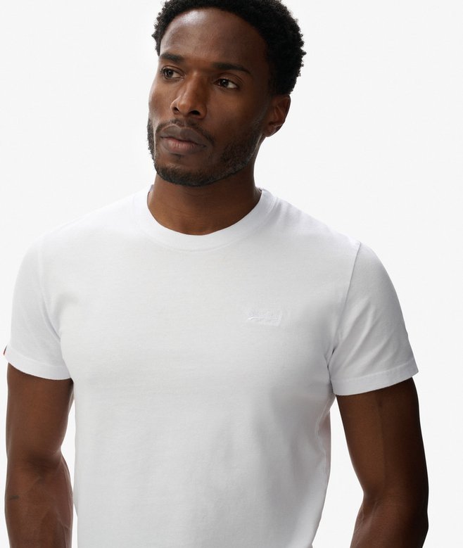 Superdry Organic Cotton Essential Logo T-Shirt Optic