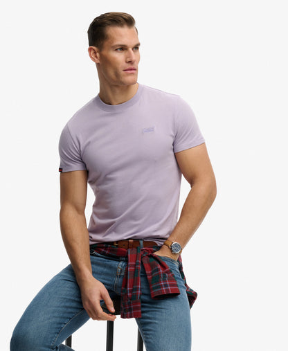 Superdry Essential Logo T-Shirt Wisteria Purple