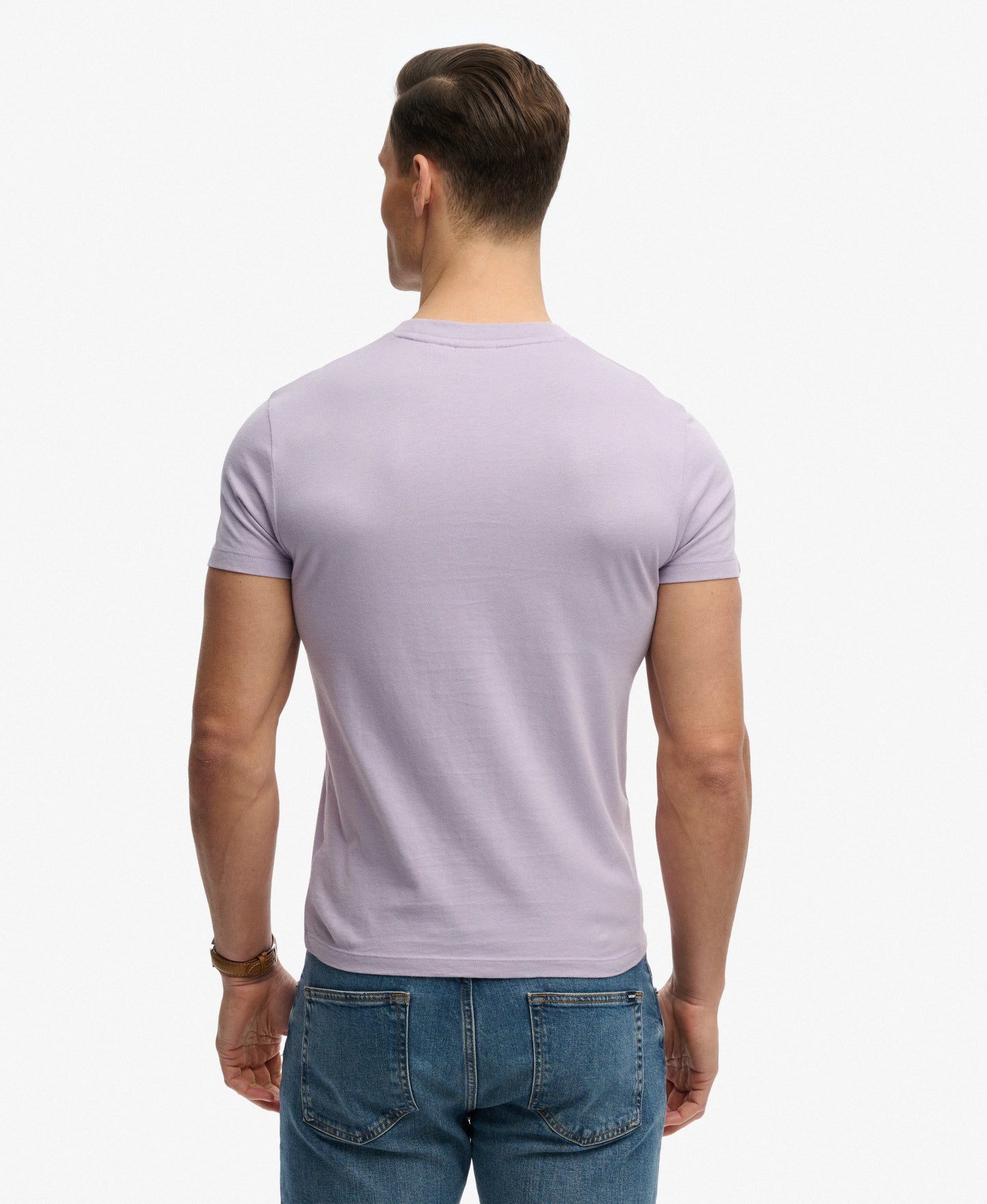 Superdry Essential Logo T-Shirt Wisteria Purple