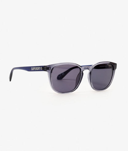 Superdry Round Frame Sunglasses Dove Grey / Smoke Lens