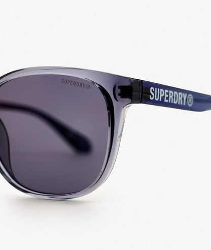 Superdry Round Frame Sunglasses Dove Grey / Smoke Lens