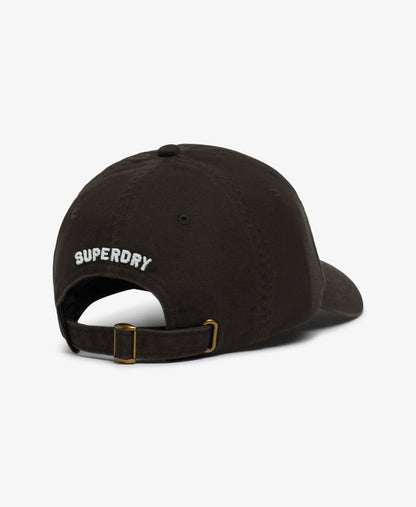 Superdry SD Embroidered Baseball Cap Vintage Black