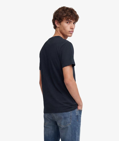 Superdry SD&Co Logo Embroidered T-shirt Eclipse Navy/Chalk