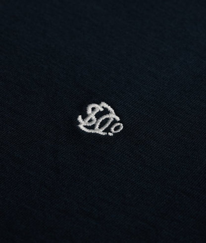 Superdry SD&Co Logo Embroidered T-shirt Eclipse Navy/Chalk