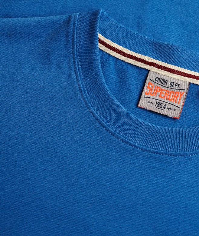 Superdry SD&Co Logo Embroidered T-shirt Monaco Blue/Pink