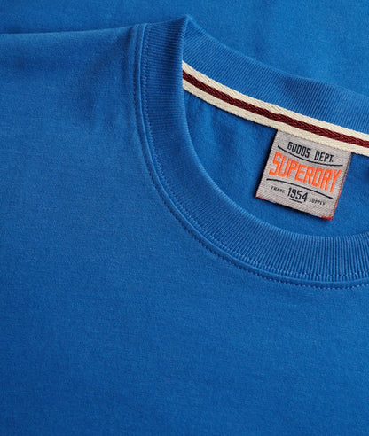 Superdry SD&Co Logo Embroidered T-shirt Monaco Blue/Pink