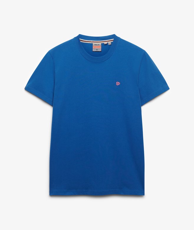 Superdry SD&Co Logo Embroidered T-shirt Monaco Blue/Pink