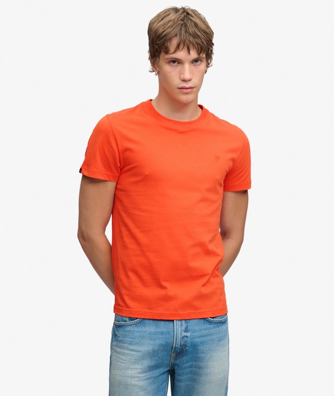 Superdry SD&Co Logo Embroidered T-shirt Solar Orange/Dark Orange