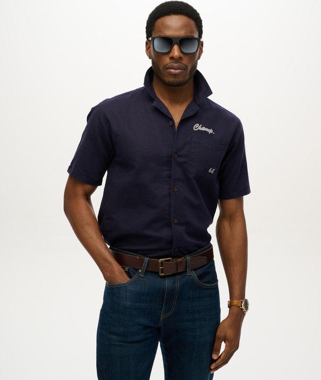 Superdry Square Sports Sunglasses Matte Black / Mirror Lens
