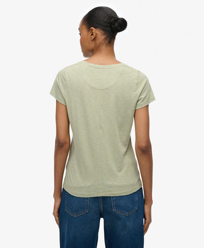 Superdry Studios Scoop Neck T-Shirt Dusty Sage